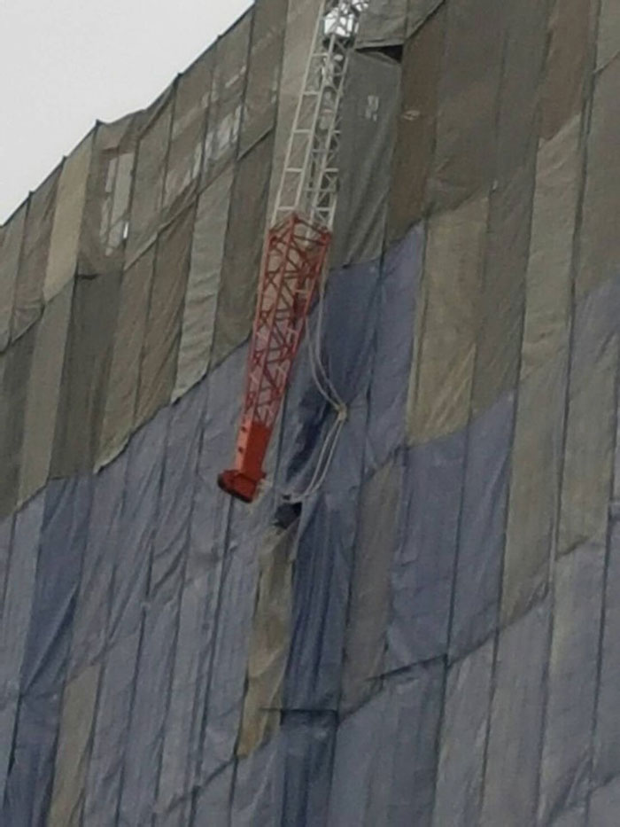 เครนร่วง