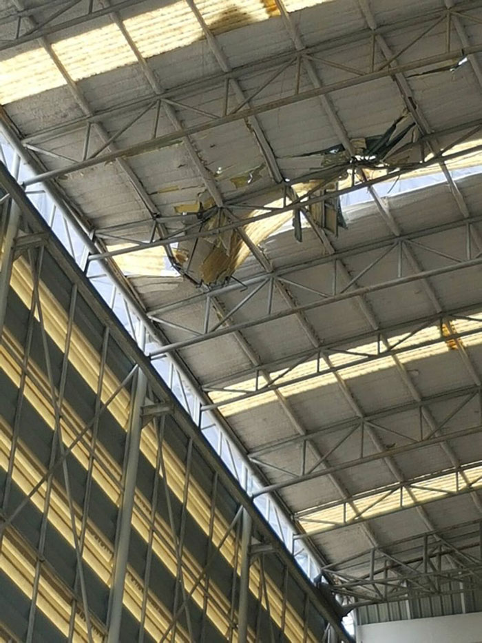 เครนร่วง