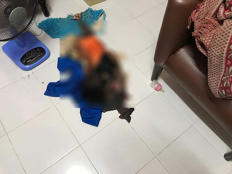 ศพเด็ก 1 ขวบเศษ