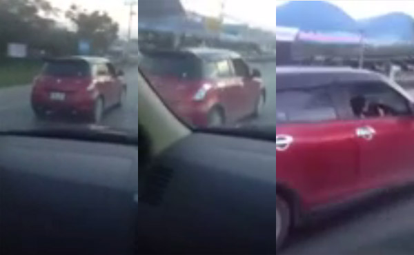 คลิปเด็กประถมขับรถไปโรงเรียน