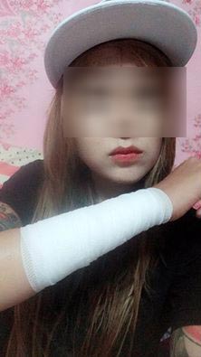 อัดคลิปกรีดแขนประชดรัก