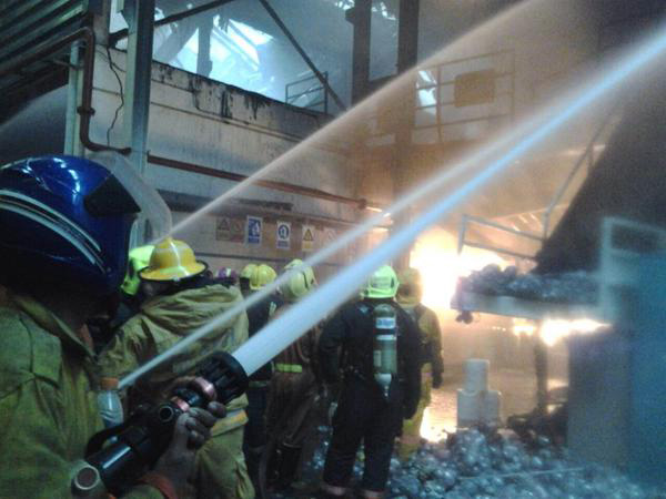 ไฟไหม้โรงงานพลาสติกพระราม 2