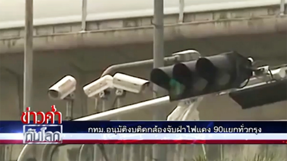 ติดกล้องจับฝ่าไฟแดง