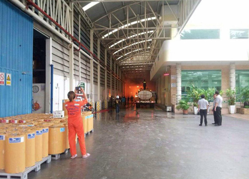 ไฟไหม้โรงงานพลาสติกพระราม2