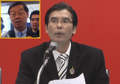 พร้อมพงศ์ ยื่นหนังสือดีเอสไอ เอาผิดสุรชัย-กลุ่ม 40 ส.ว. 