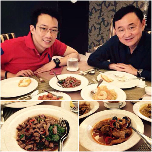 โอ๊ค พานทองแท้ เผยภาพ ทักษิณ