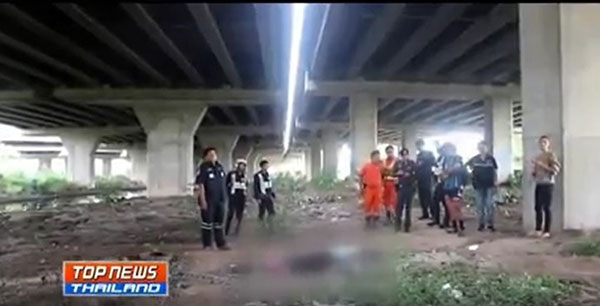 คนขับแท็กซี่ปีนโทรศัพท์ทางด่วน พลัดตกเสียชีวิต