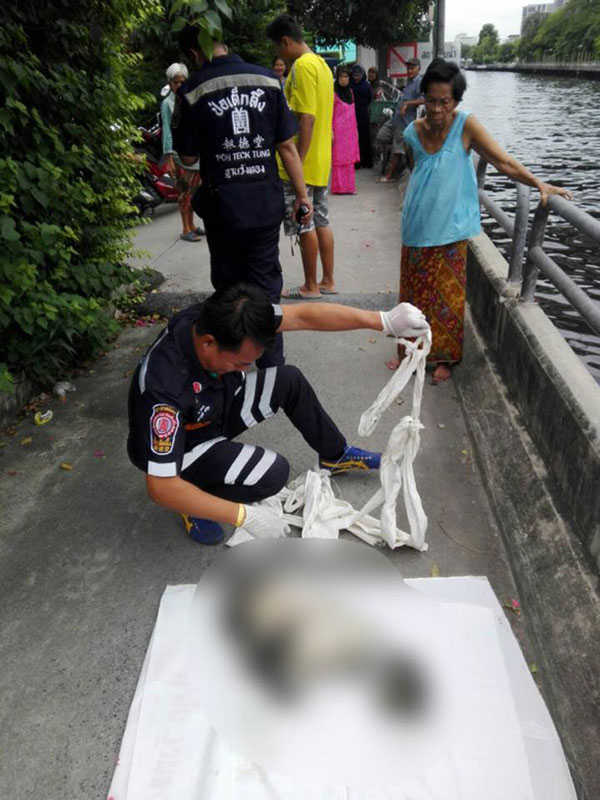 ศพลอยน้ำคลองแสนแสบ