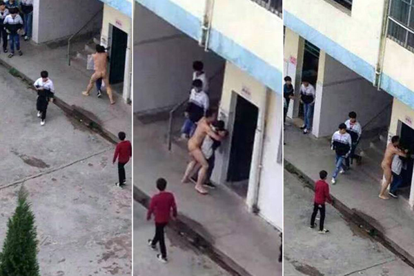 เสื่อมขั้นหนัก ครูหนุ่มแก้ผ้าล่อนจ้อน ไล่ปล้ำนักเรียนหญิงกลางวันแสก ๆ