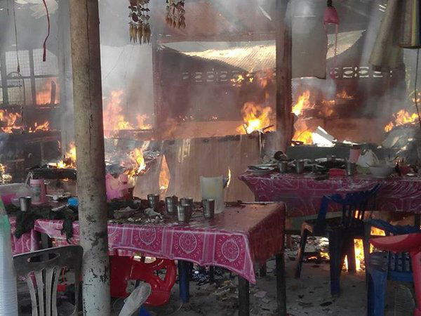 จักรยานยนต์บอมบ์ หน้าร้านค้า อ.เทพา สงขลา