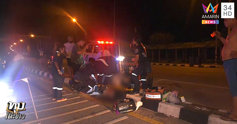 บิ๊กไบค์คว่ำ