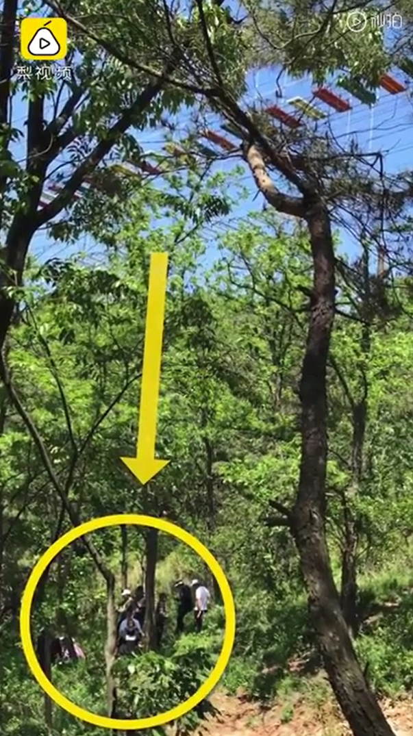 เด็กตกสะพานแขวนสูง