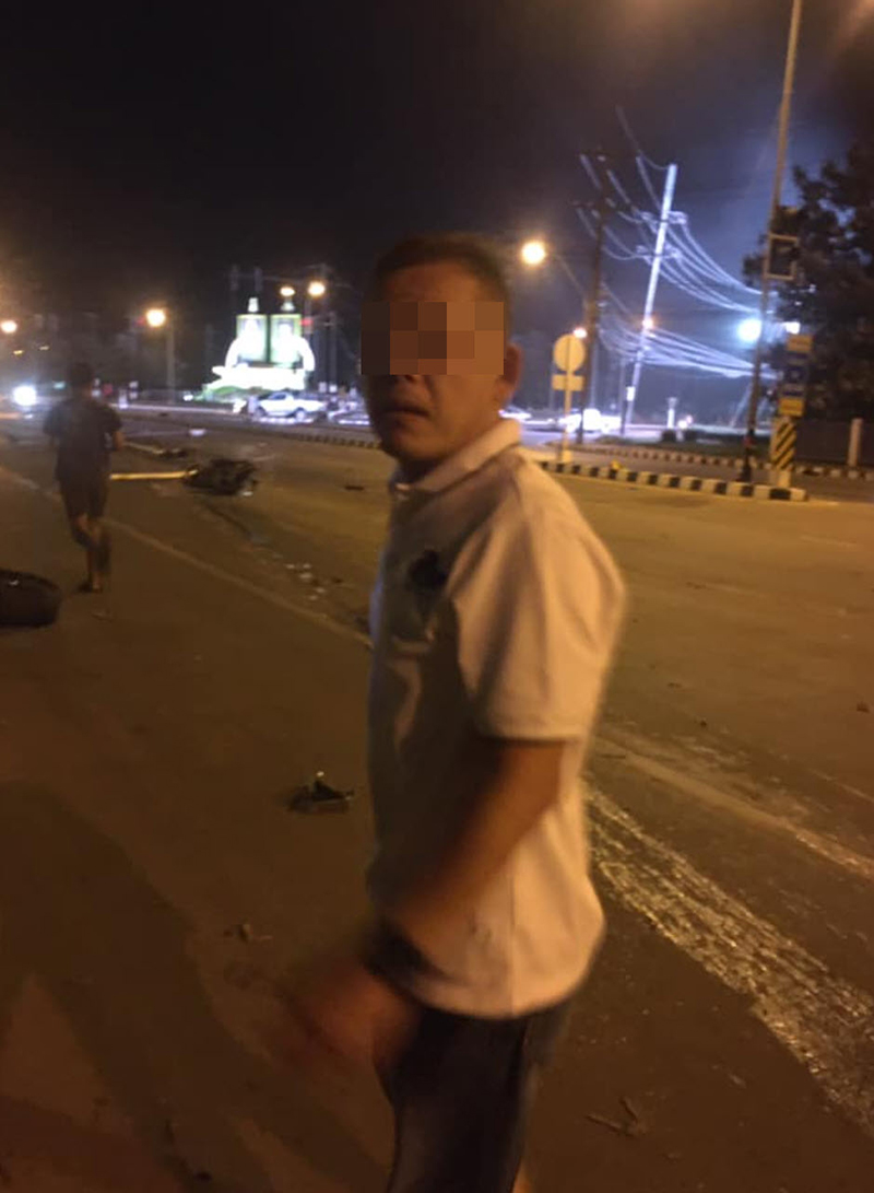 รถชนคนตาย