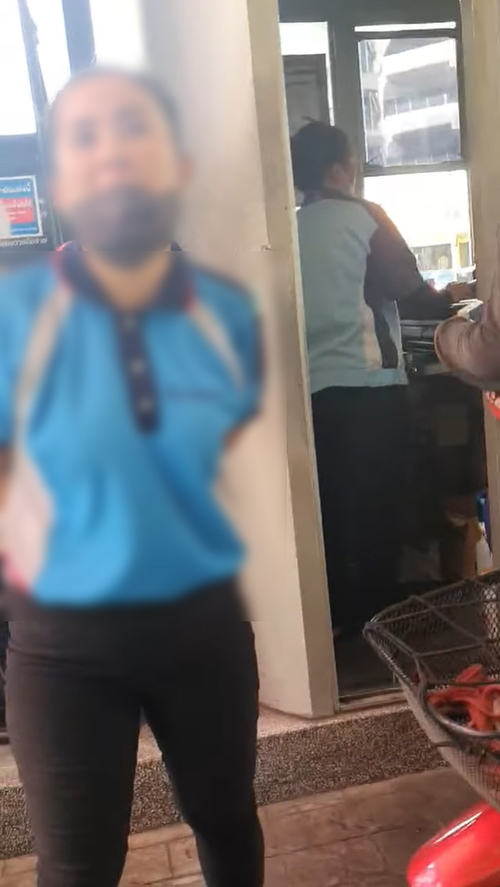 เด็กปั๊มด่าลูกค้า