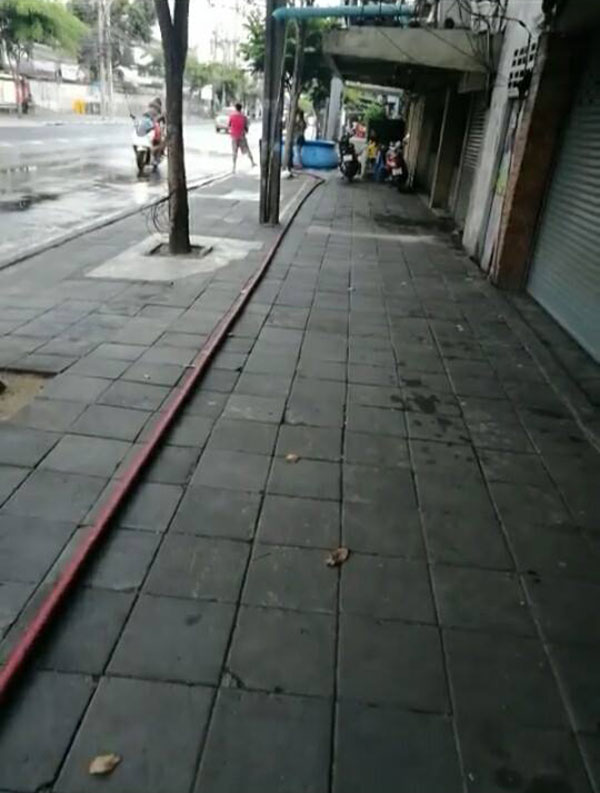 แอบต่อหัวดับเพลิงเล่นสงกรานต์