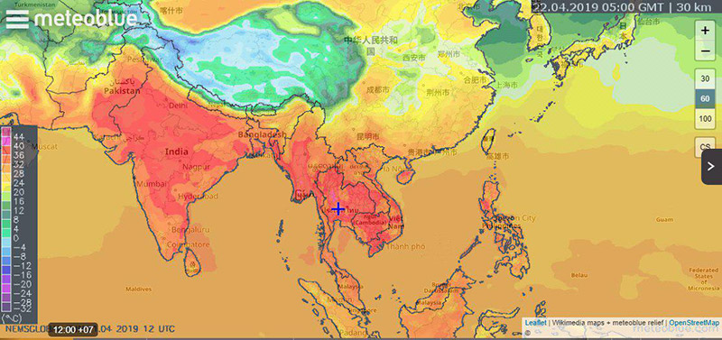 15 เมืองที่ร้อนที่สุดในโลก