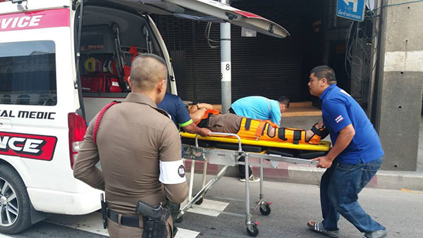 รถชนตำรวจ