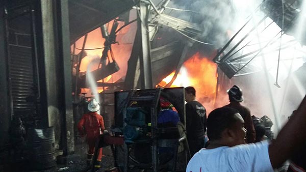 ไฟไหม้โรงงานสี สมุทรปราการ