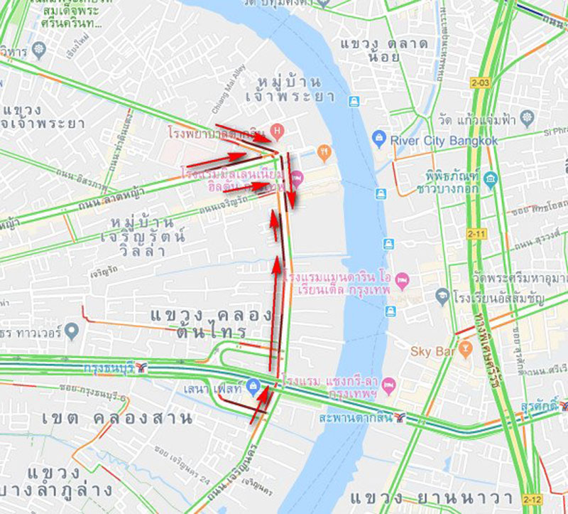 รถติดปีใหม่