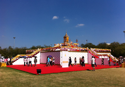 กทม.อัญเชิญพระบรมสารีริกธาตุ สู่ท้องสนามหลวง