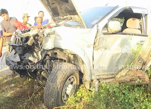 รถไฟหาดใหญ่-ปาดังเบซาร์ ชนกระบะ ตาย 2 เจ็บ 11 