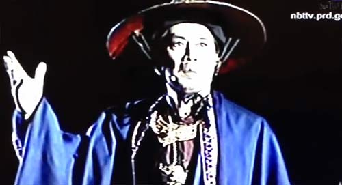 ชมคลิปปลอดประสพเล่นละครโชว์ผู้นำน้ำ สวมบทพญามังราย