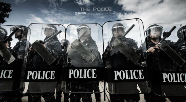 ภาระและการฝึกฝน ของเหล่าตำรวจควบคุมฝูงชน