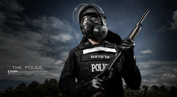 ภาระและการฝึกฝน ของเหล่าตำรวจควบคุมฝูงชน
