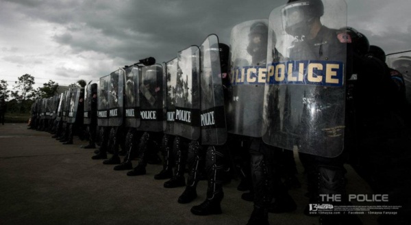 ภาระและการฝึกฝน ของเหล่าตำรวจควบคุมฝูงชน