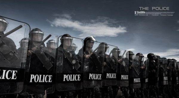 ภาระและการฝึกฝน ของเหล่าตำรวจควบคุมฝูงชน