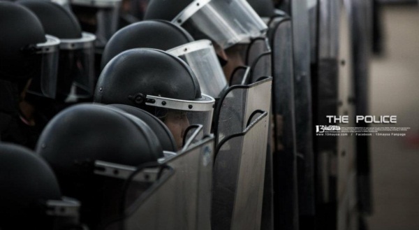 ภาระและการฝึกฝน ของเหล่าตำรวจควบคุมฝูงชน