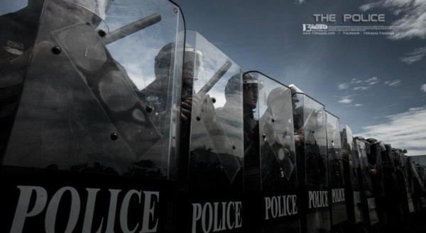 ภาระและการฝึกฝน ของเหล่าตำรวจควบคุมฝูงชน