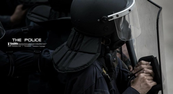 ภาระและการฝึกฝน ของเหล่าตำรวจควบคุมฝูงชน