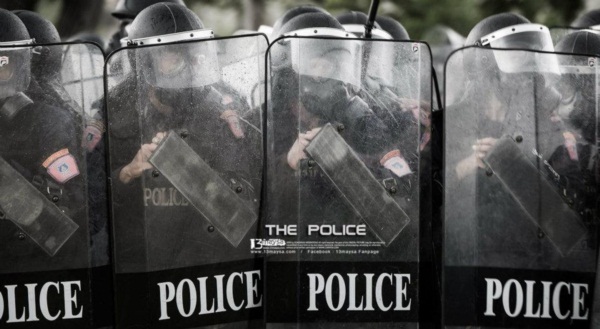 ภาระและการฝึกฝน ของเหล่าตำรวจควบคุมฝูงชน