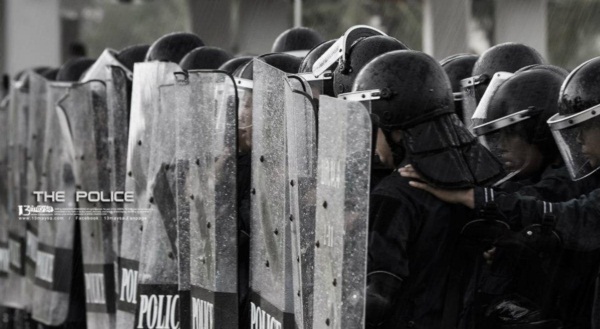 ภาระและการฝึกฝน ของเหล่าตำรวจควบคุมฝูงชน