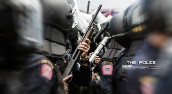 ภาระและการฝึกฝน ของเหล่าตำรวจควบคุมฝูงชน