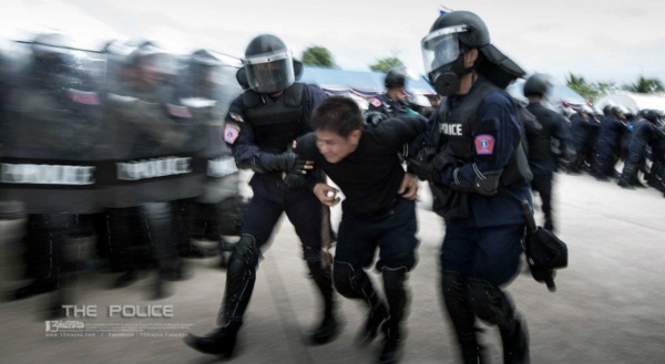 ภาระและการฝึกฝน ของเหล่าตำรวจควบคุมฝูงชน