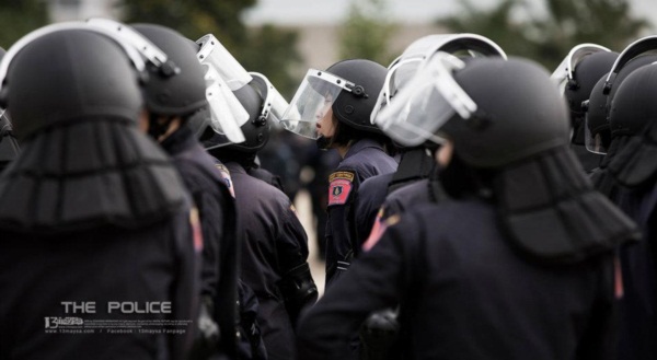 ภาระและการฝึกฝน ของเหล่าตำรวจควบคุมฝูงชน