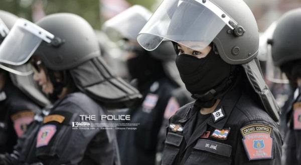 ภาระและการฝึกฝน ของเหล่าตำรวจควบคุมฝูงชน