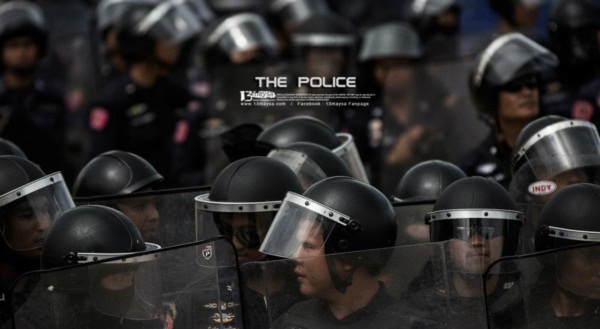 ภาระและการฝึกฝน ของเหล่าตำรวจควบคุมฝูงชน