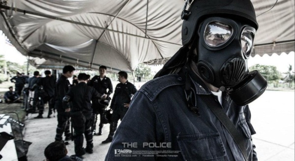 ภาระและการฝึกฝน ของเหล่าตำรวจควบคุมฝูงชน