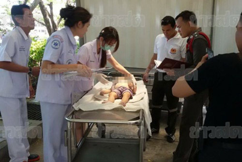 สลด เด็ก 2 ขวบจมอ่างอาบน้ำดับ ขณะแม่อยู่กับกิ๊กในม่านรูด