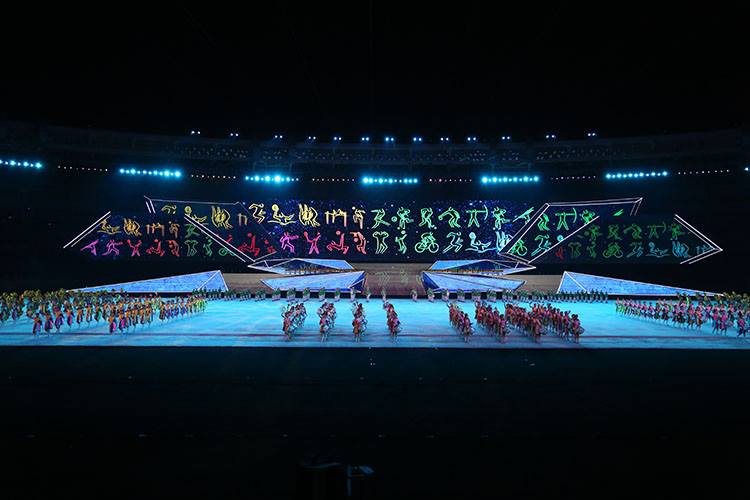 พิธีปิดซีเกมส์ ครั้งที่ 27 ภาพบรรยากาศพิธีปิดซีเกมส์ พม่า 2013