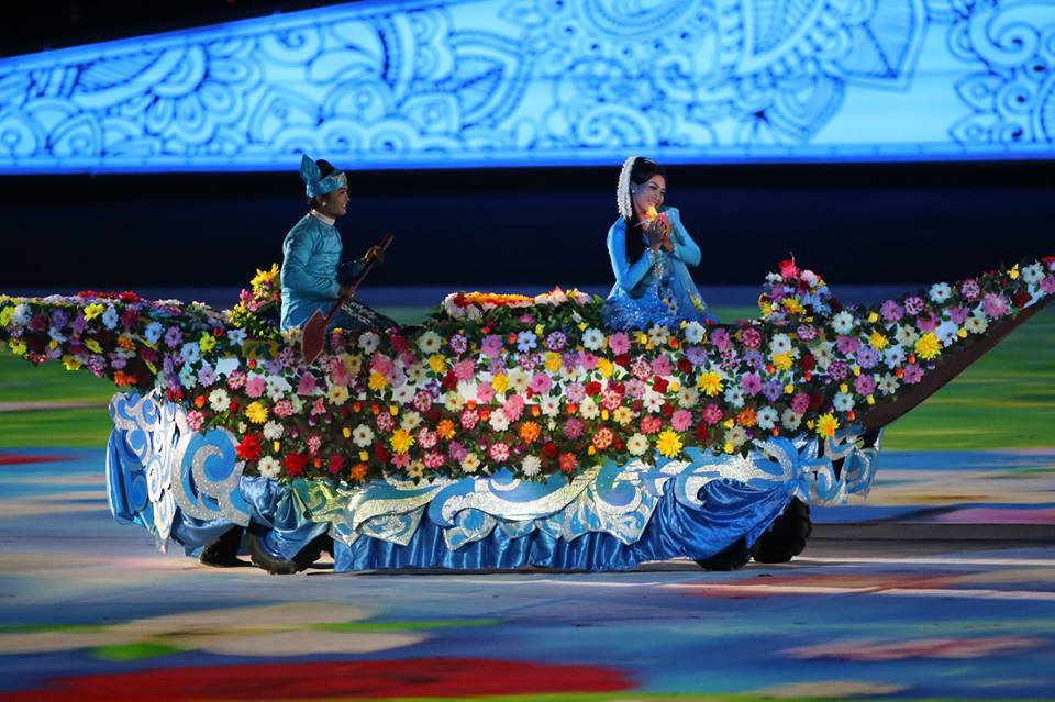 พิธีปิดซีเกมส์ 2013 ภาพบรรยากาศพิธีปิดซีเกมส์ พม่า 2013