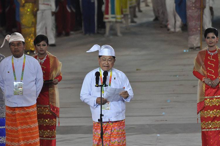 พิธีปิดซีเกมส์ 2013 ภาพบรรยากาศพิธีปิดซีเกมส์ พม่า 2013