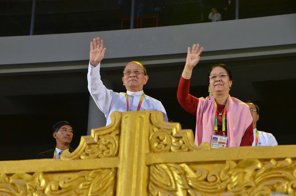 พิธีปิดซีเกมส์ 2013 ภาพบรรยากาศพิธีปิดซีเกมส์ พม่า 2013