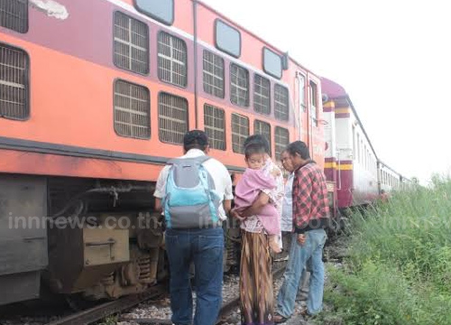 รถไฟสายสุราษฎร์ฯ-สุไหงโก-ลก ตกรางที่ยะลา