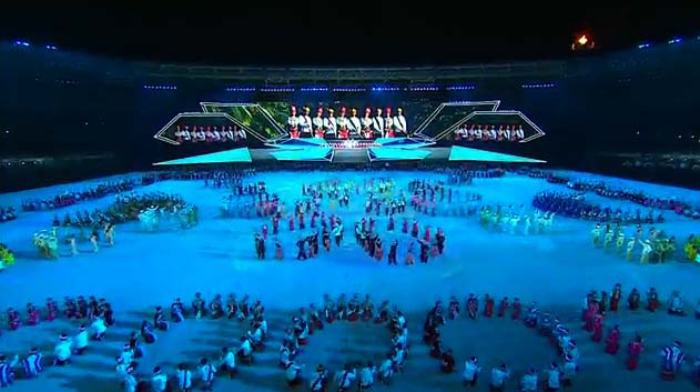 พิธีปิดซีเกมส์ ครั้งที่ 27 ภาพบรรยากาศพิธีปิดซีเกมส์ พม่า 2013