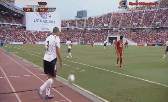 ลิเวอร์พูล ขึ้นนำ ทีมชาติไทย 1-0