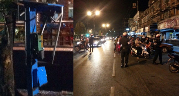 ป่วนอีก! ระเบิด 5 จุดกลางเมืองยะลา พบเจ็บ 3 ราย